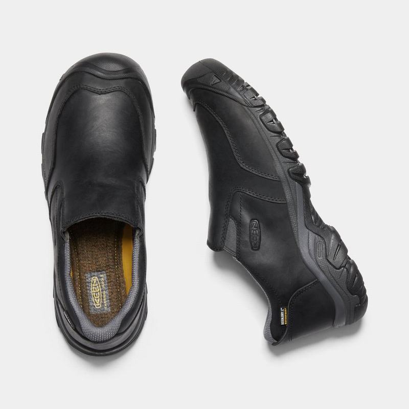 Keen Brixen II Waterproof - Erkek Slip-on Ayakkabı - Siyah - Türkiye (527164DLG)